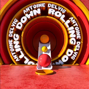 Cover artwork for Rolling Down by Antoine Delvig