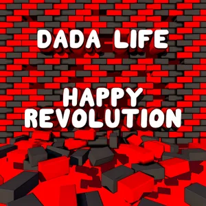 Cover artwork for Happy Revolution by Dada Life