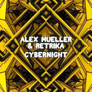 Cover artwork for Cybernight by Alex Mueller & Retrika