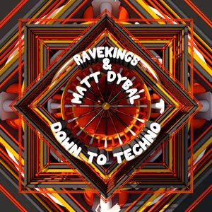 Cover artwork for Down To Techno by Ravekings & Matt Dybal